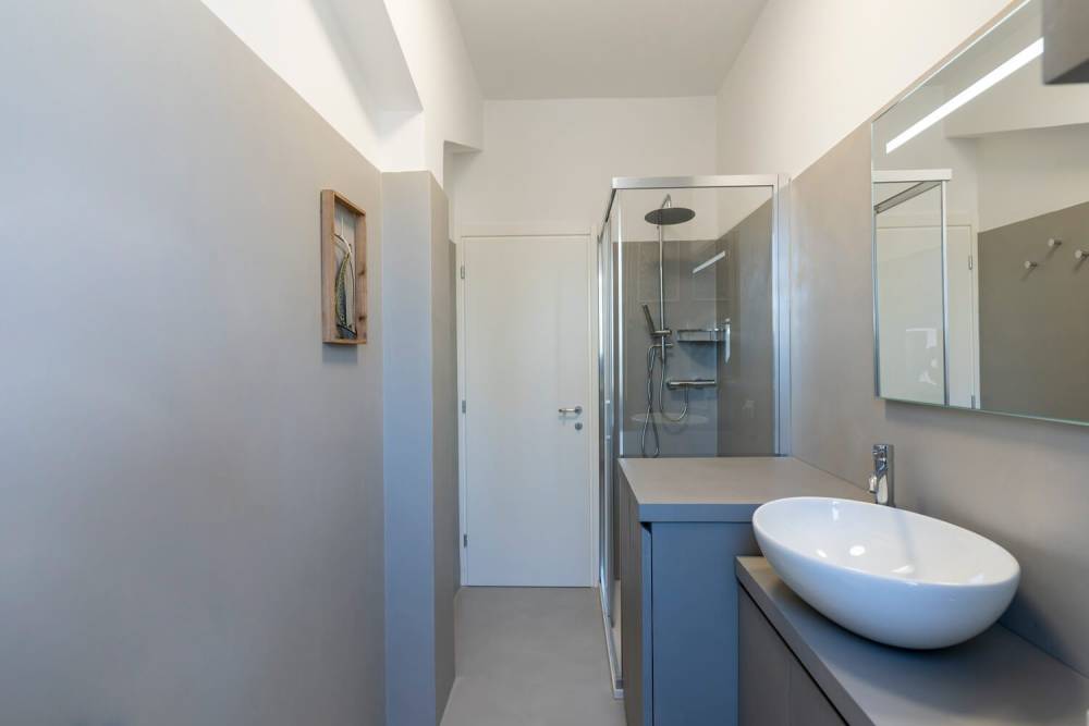 salle de bain beton cire
